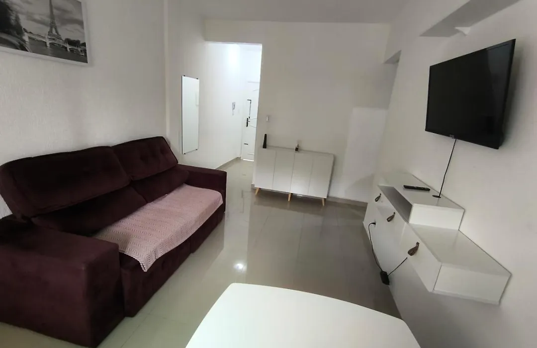 Apartamento no Guarujá Com Estacionamento-1